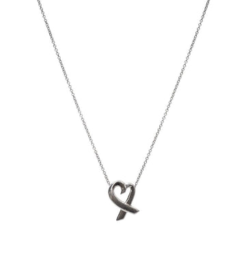 TIFFANY & CO Loving Heart Silber Kette 56883 155740708