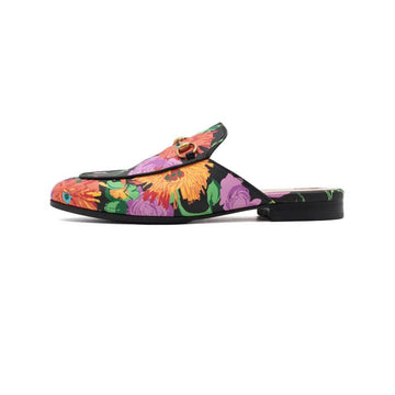 GUCCI Florales Hufeisen Princetown Damenmule 647613 155741571