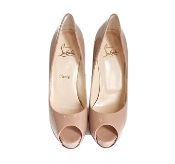 Christian Louboutin Patent Open Toe Shoes 7123418089 64935851