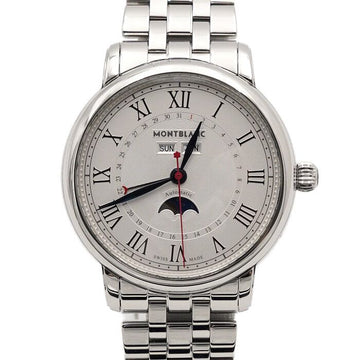 MONTBLANC Mondphasen Kalender Automatik 42MM Stahl Herrenuhr 129178 155790437