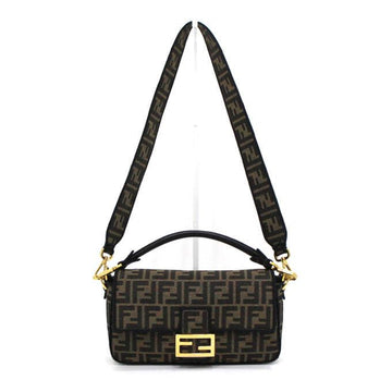 FENDI キャンバス製ミディアムトートバッグ兼ショルダーバッグ 8BR600 155790487