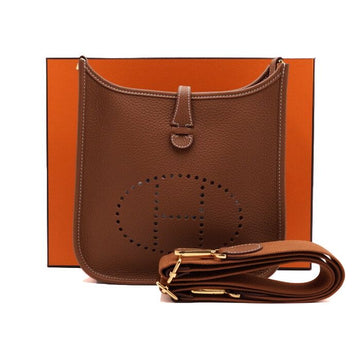 Hermes Evelyne 23 Pouch III Clemence Gold Hardware Shoulder Bag and Crossbody AA63574 155790511
