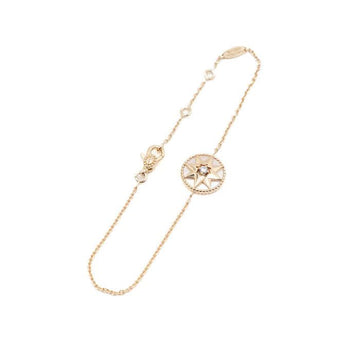 DIOR ローズ・デ・ヴァン 18Kイエローゴールド ダイヤモンド ブレスレット aa63215 155800953