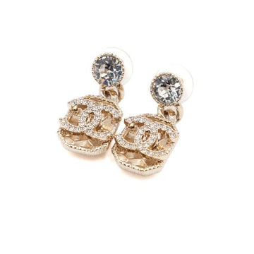 CHANEL クリスタルゴールドCCイヤリング 24シーズンクルーズライン aa63033 155801146