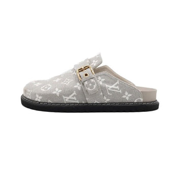 LOUIS VUITTON LV モノグラム コジ フラット コンフォート クロッグ レディース スライド ミュール スリッパ aa63513 155801161