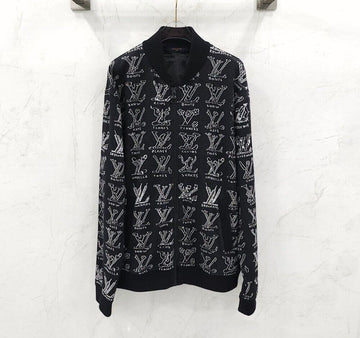 Louis Vuitton Cartoon Jacquard Zip-Up 153291536