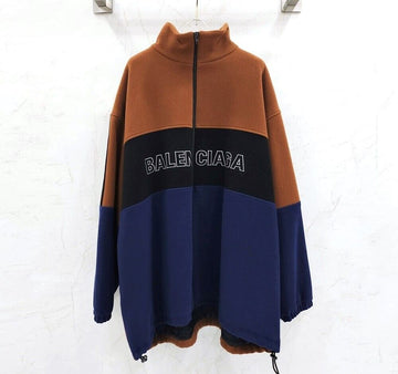 BALENCIAGA Logo-Woll-Überhaupt-Padding-Jacke 154072888