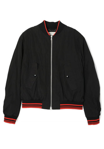 DRIES VAN NOTEN VELLOW パッチ ボンバー ジャケット ブラック 2310205276349900 57383133