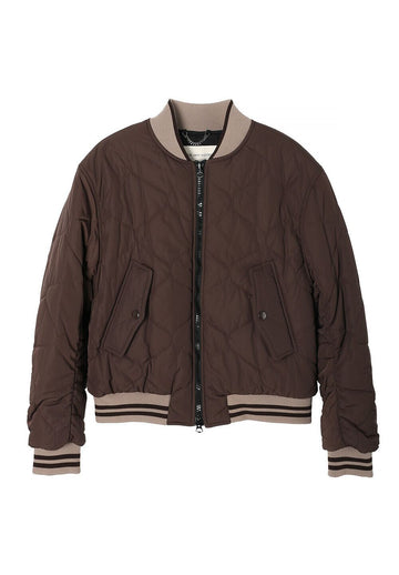 Dries Van Noten Quilted VELLOW Jacket Brown 2320205297506703 58286124