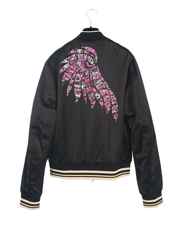 Dries Van Noten VAKSEL Embroidered Bomber Jacket Black 2310205206190900 57383077
