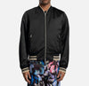 DRIES VAN NOTEN VAKSEL刺繍ボンバージャケットブラック2310205206190900 57383077 [P]