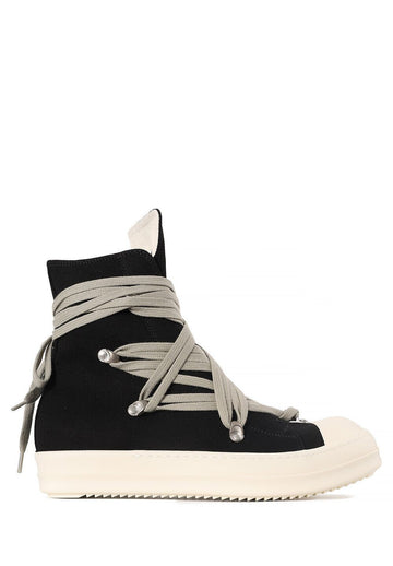 RICK OWENS オーバーダイデニムメガレーススニーカー 155859757
