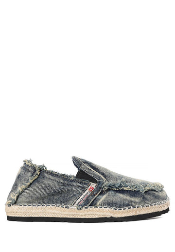 Diesel DLUKAS ESP Espadrilles Blue Denim Beige Y03539 P0585 HA378 137611104