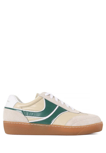 Dries Van Noten Women's Leather Low-Top Sneakers Gray WW232382 QU115 802 61981933