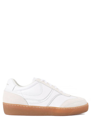 DRIES VAN NOTEN Damen Leder Low-Top Sneakers Weiß 001 61981935