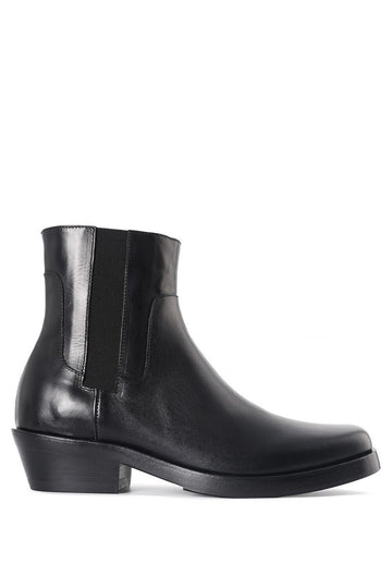 Raf Simons Western Ankle Boots Black 222M906400010099 40724001