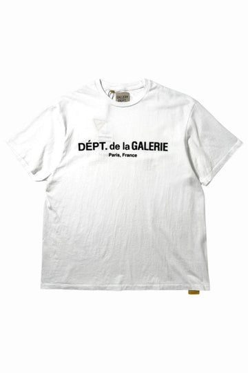 GALLERY DEPT ホワイト フレンチロゴ ラックス 半袖Tシャツ 2032 155874605