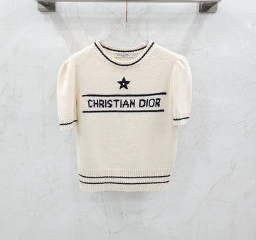 DIOR カシミヤウールニットセーターエクリュ154S09AM305 154958107