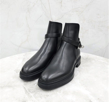 HERMES メンズ ケリー ベオ レザー アンクル ブーツ 138386457