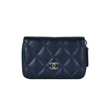 CHANEL クラシックキャビアジッパーコイン財布14018 155879011