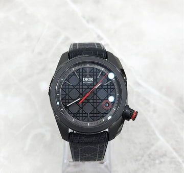 DIOR シュプリーム ルーズ ブラック カナージュ ウルトラマット 時計 CD08351X1342 149587346