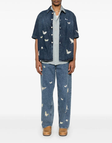 Our Legacy Butterfly Vast Cut Denim Jeans 138388353