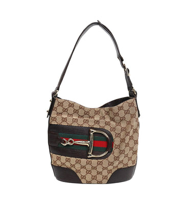Gucci Hassler Horsebit Hobo Shoulder Bag 55087 155891650