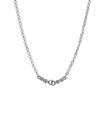 DIOR キュービック CD シルバー ネックレス 55157 155892091