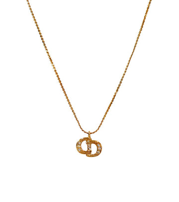 DIOR キュービック CD ゴールド ネックレス 58135 155892134