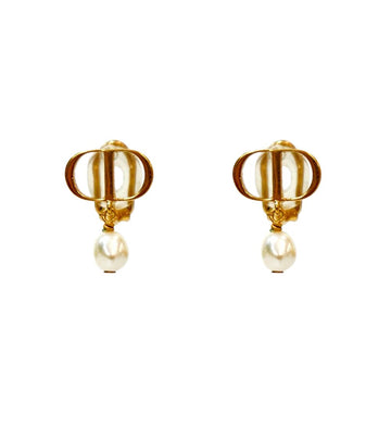 DIOR パール プティ CD ゴールド イヤリング 56277 155893723