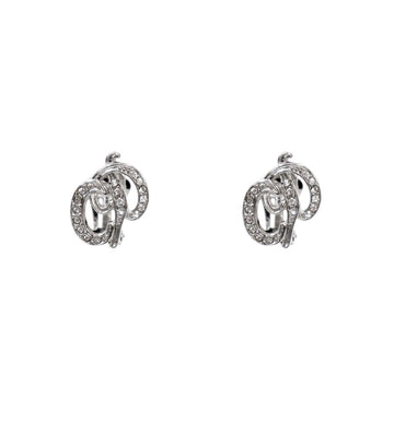 Dior Cubic CD Silver Earrings 55221 155893772