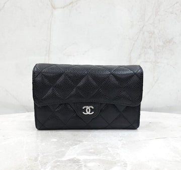 CHANEL Classic Caviar Flap Wallet 31 Series AP0232 141280368