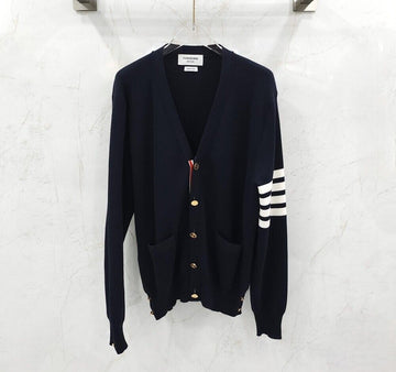 THOM BROWNE Cariert Milano Stitch Cardigan 155927550