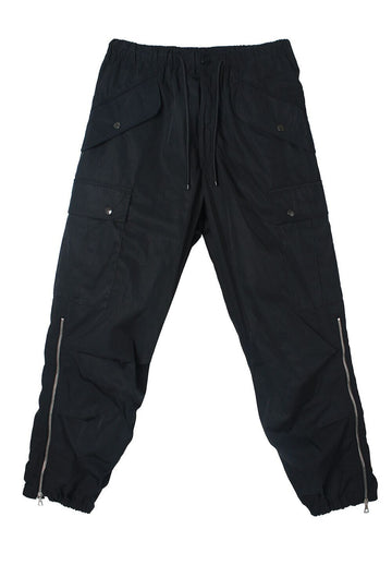 DRIES VAN NOTEN PENTIN カーゴパンツ ブラック 2410209448210900 69349807