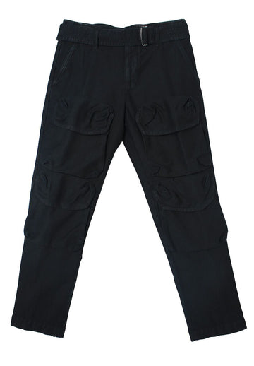 Dries Van Noten Garment Dyed Cotton Presley Belt Cargo Pants 2320209287333900 58416682