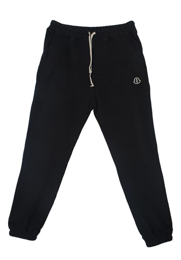 RICK OWENS ダブル ブラシド ジャージ ジョガーパンツ ブラック MU02D8H01 M4435 999 120340335