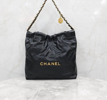 CHANEL スモールブラックゴールド内蔵チップ AS3260 155928131
