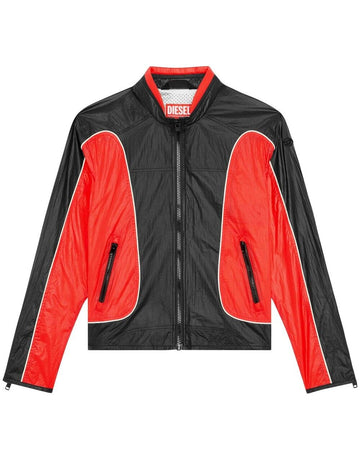 Diesel Windbreaker Jacket Red & Black A10675 0HJAD 42A 94568311