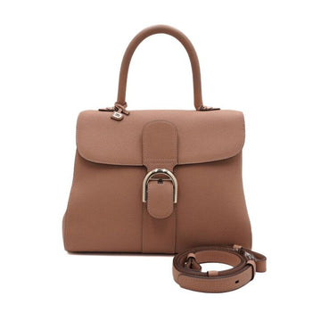 DELVAUX Brillant MM Calfskin Tote Bag und Schultertasche Crossbody aa63671 155928358