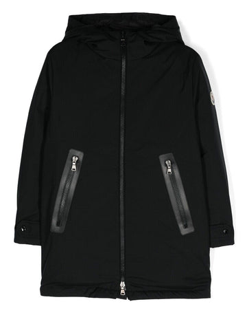 Moncler Kids LEMUEL Down Jacket Black 12-14A 1C00003 597IF 999 122549455