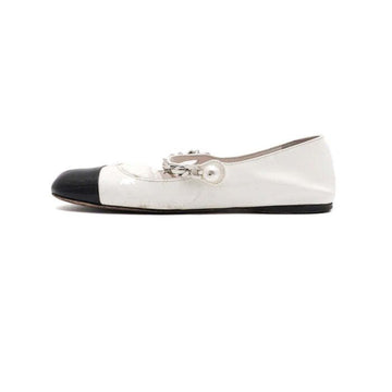 MIU MIU メリージェーン パテント バレリーナ 女性 フラットシューズ aa63498 155942614