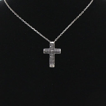 Damiani Metropolitan Silver Necklace with 0.17CT Diamond 20072550 155942682