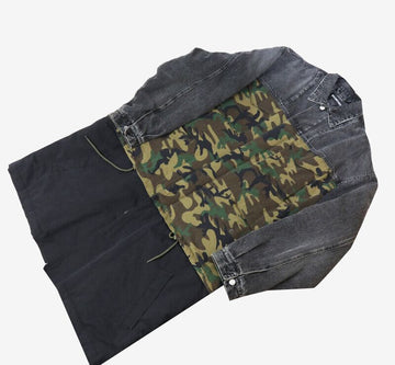 BALENCIAGA ミリタリーデニムパディング 48 659092 155943530