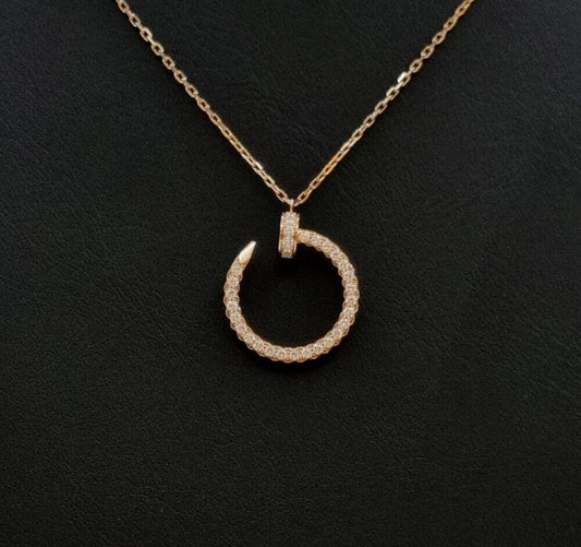 Cartier Diamond Juste en Clou Necklace 7062612842 60832062
