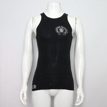 CHROME HEARTS コットンバック星条旗ロゴプリントノースリーブTシャツ aa63560 155946366
