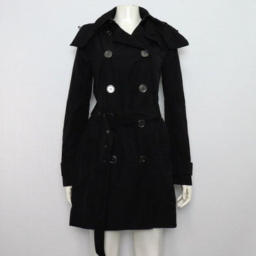 BURBERRY ブラックブリトラインベルト女性トレンチコートジャケット 3824736 155946829