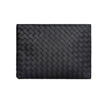 BOTTEGA VENETA Intrecciato Flach Halb Clutch Schwarz SL31Z9IM 155947717