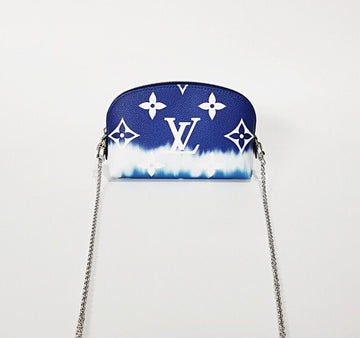 Louis Vuitton Monogram Escale Pochette Cosmetic Blue M69138 155949970