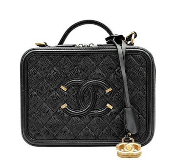 CHANEL Caviar Cosmetic Tote and Shoulder Bag A93343 7885773604 151001139