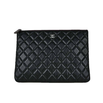 CHANEL クラシックラムスキンクラッチバッグA82545 14043 155955356